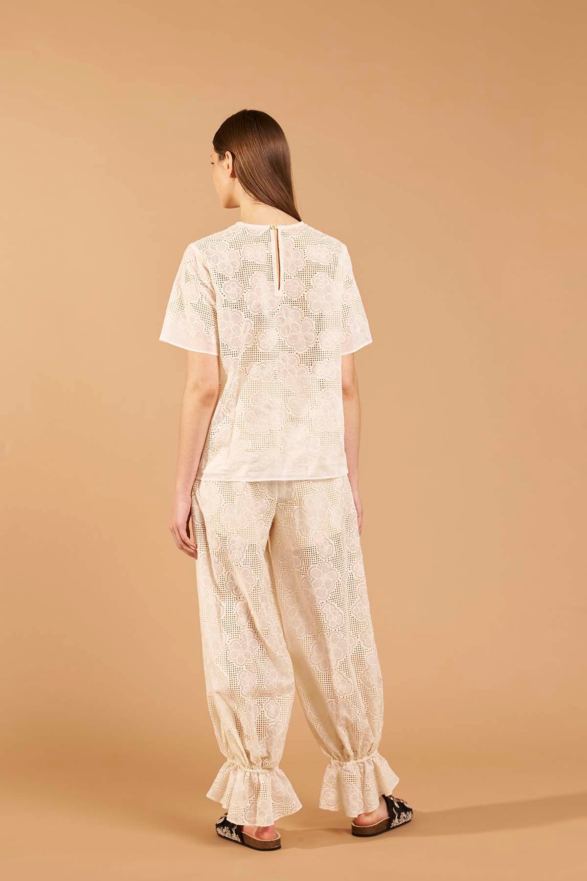 Flowers Tshirt - Off white