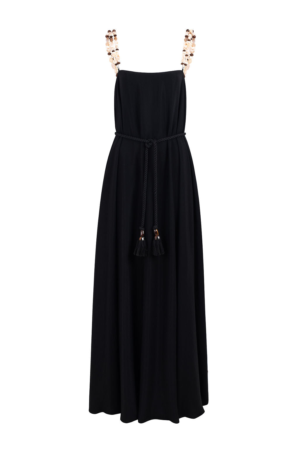 REVERSIBLE MAXI DRESS - BLACK/GREEN