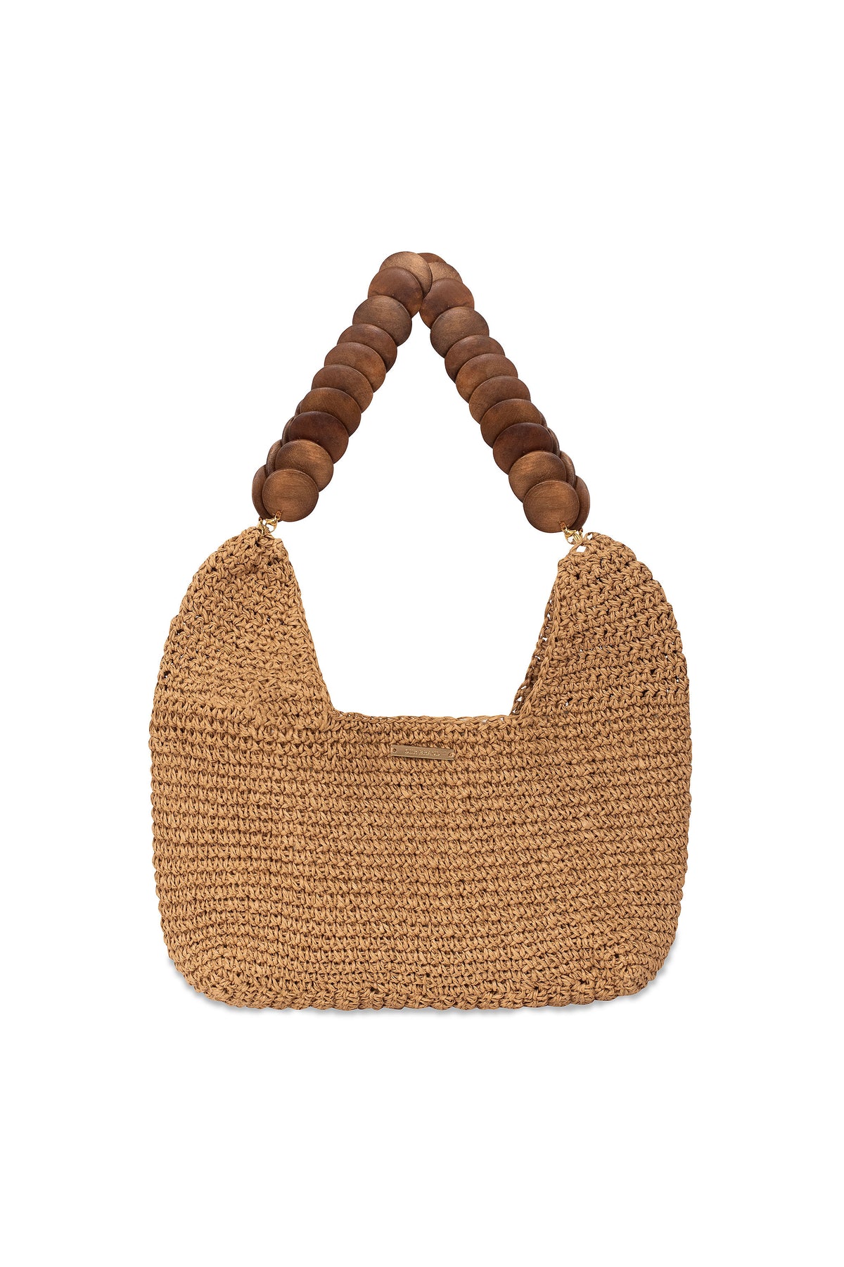 Raffia Shoulder Bag - Natural