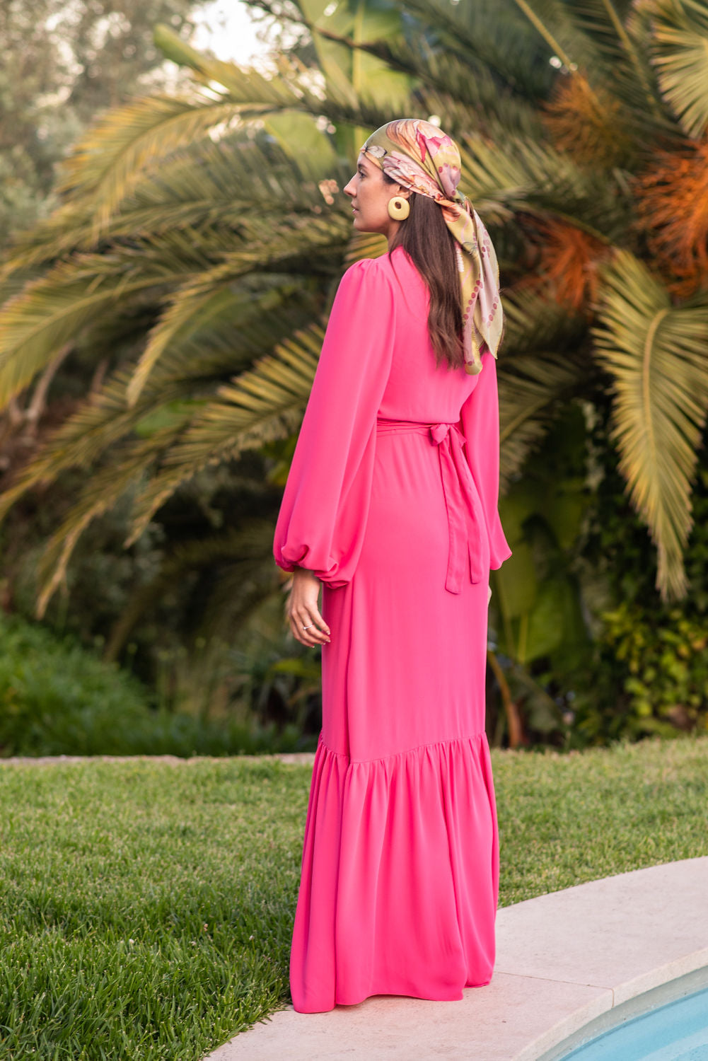 VESTIDO LONGO PRAIA - ROSA