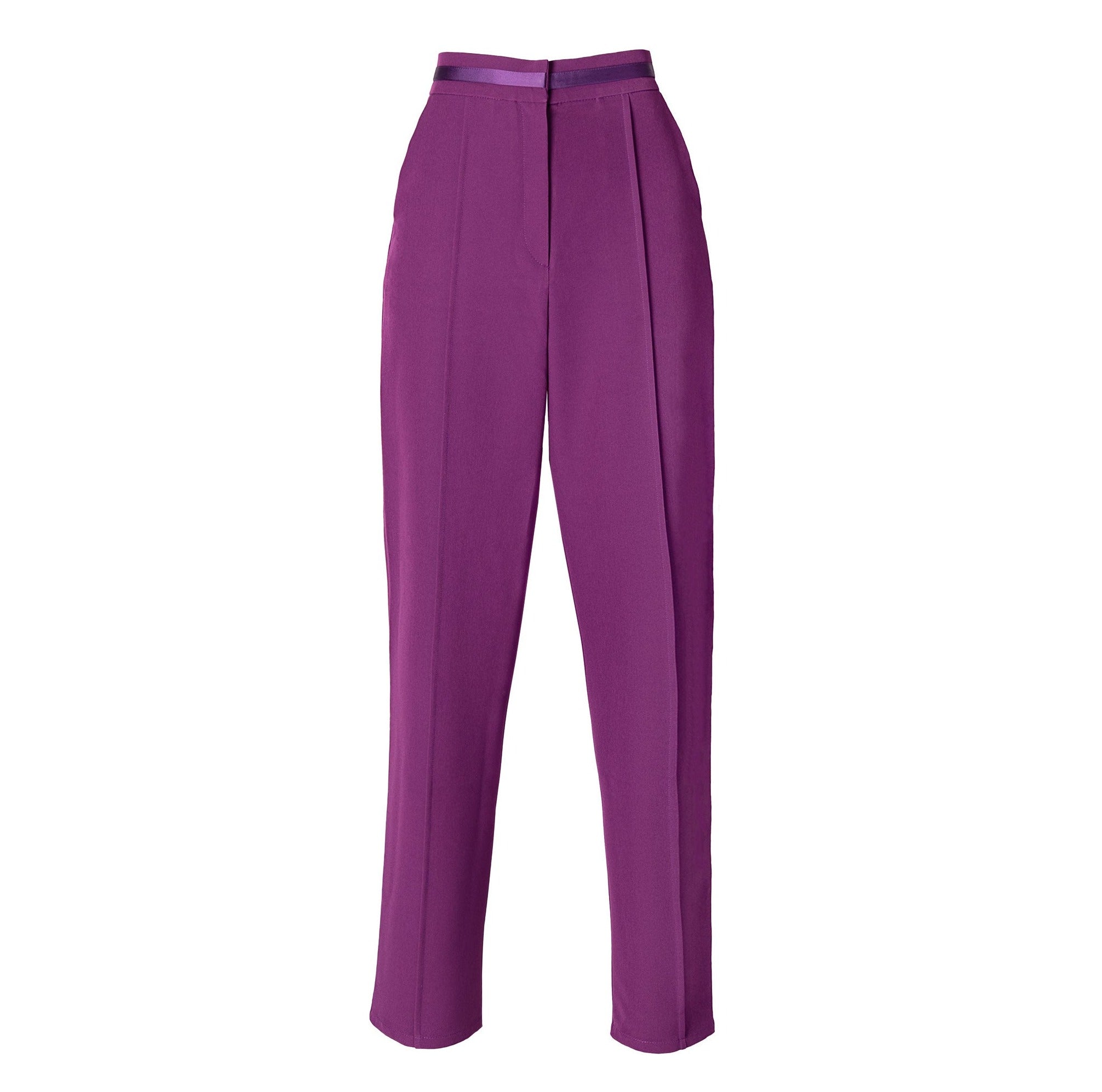 CALÇA DE CETIM EMPOWER - ROXO