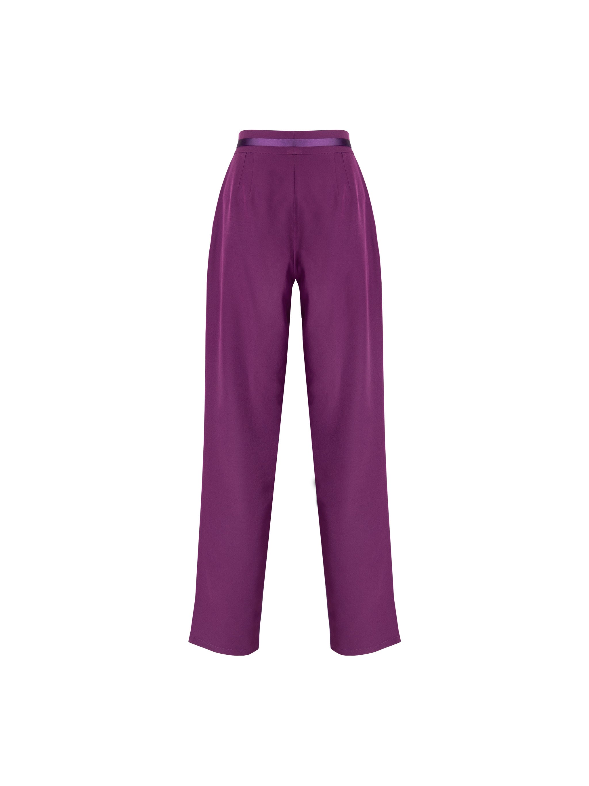 CALÇA DE CETIM EMPOWER - ROXO
