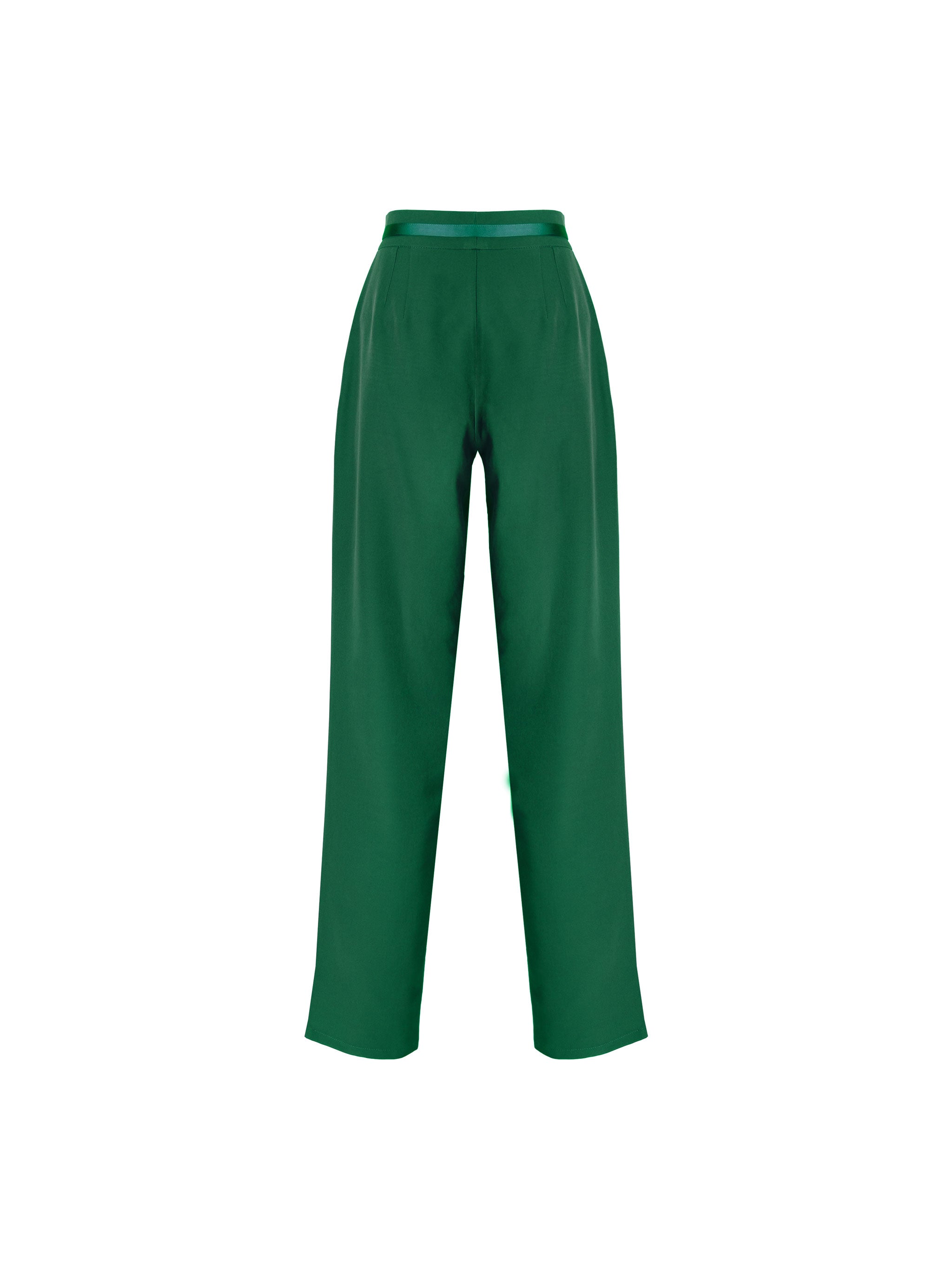 CALÇA DE CETIM EMPOWER - VERDE