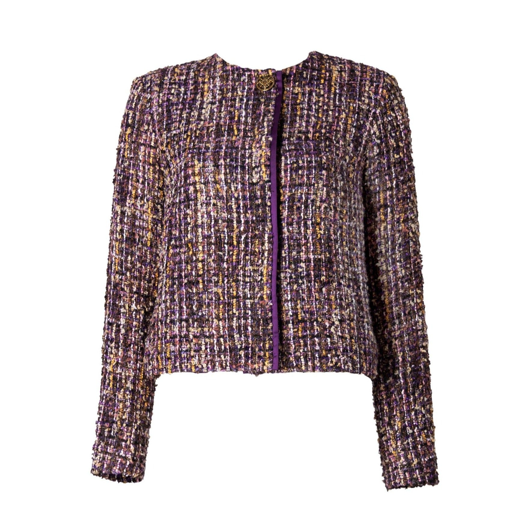 JAQUETA CLÁSSICA DE TWEED